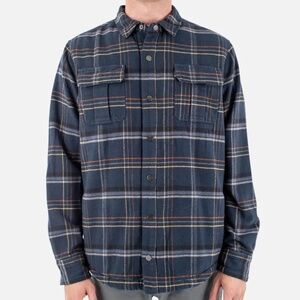 JETTY Men's The Sherpa Plaid Lined Jacket